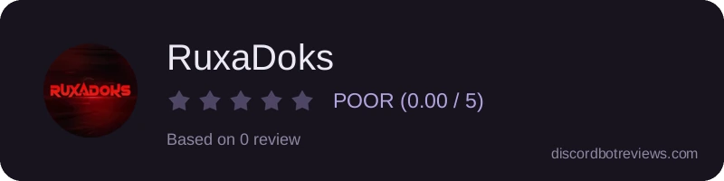 Rating widget preview for RuxaDoks