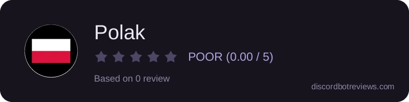 Rating widget preview for Polak