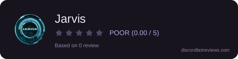 Rating widget preview for Jarvis