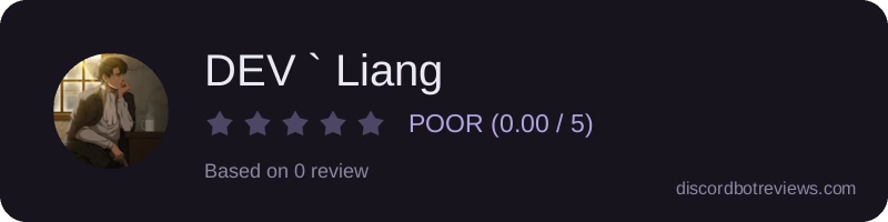 Rating widget preview for DEV ` Liang