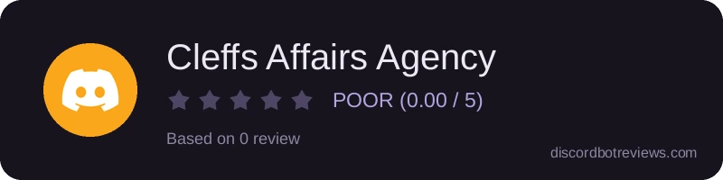Rating widget preview for Cleffs Affairs Agency