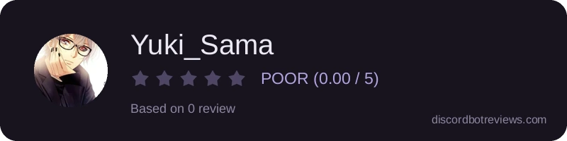 Rating widget preview for Yuki_Sama