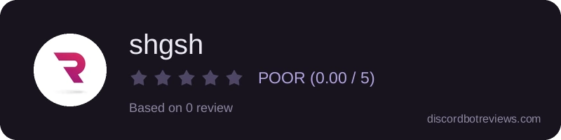 Rating widget preview for shgsh