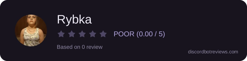 Rating widget preview for Rybka