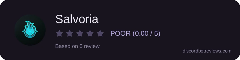 Rating banner for Salvoria