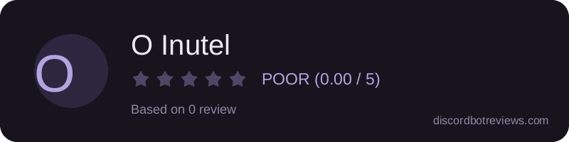 Rating banner for O Inutel