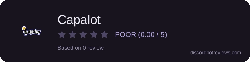 Rating banner for Capalot