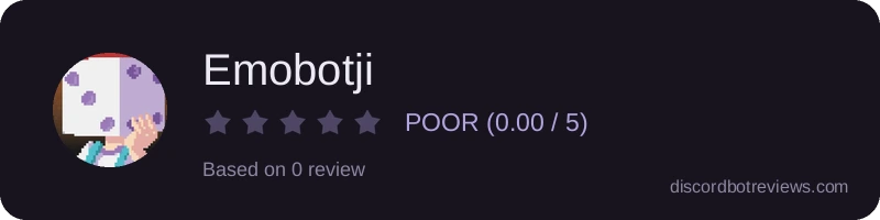 Rating banner for Emobotji