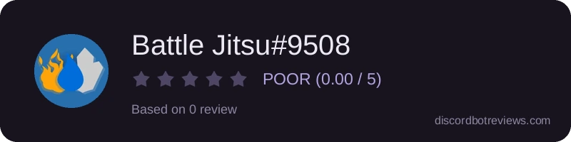 Rating widget preview for Battle Jitsu#9508