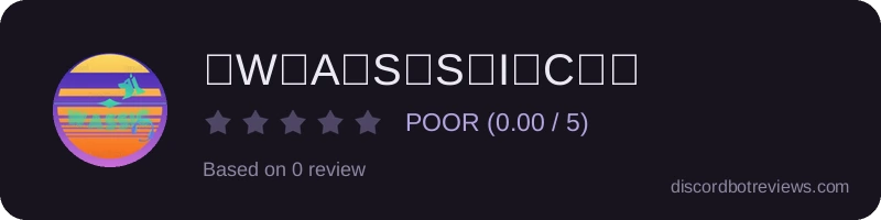 Rating widget preview for ❖W꙰A꙰S꙰S꙰I꙰C꙰➻