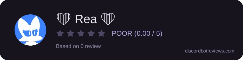Rating widget preview for ❤ Rea ❤ ♡