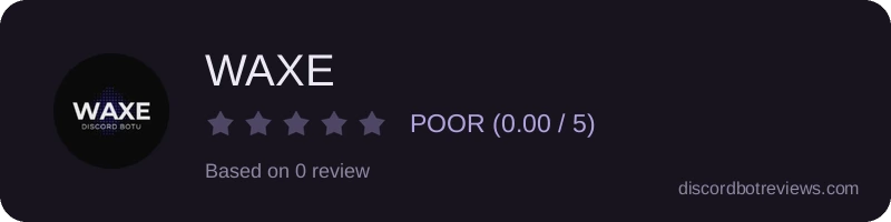 Rating banner for WAXE
