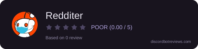 Rating widget preview for Redditer