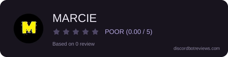 Rating banner for MARCIE