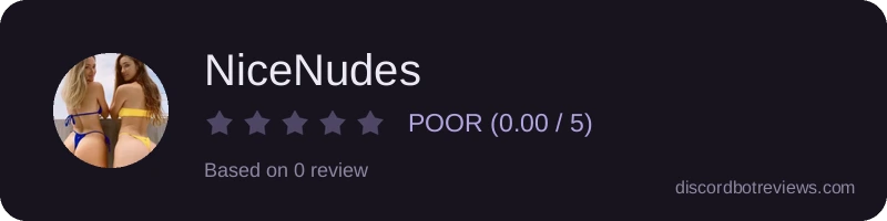 Rating widget preview for NiceNudes