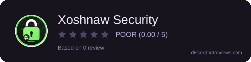 Rating widget preview for Xoshnaw Security
