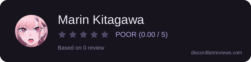 Rating widget preview for Marin Kitagawa