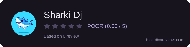 Rating banner for Sharki Dj 