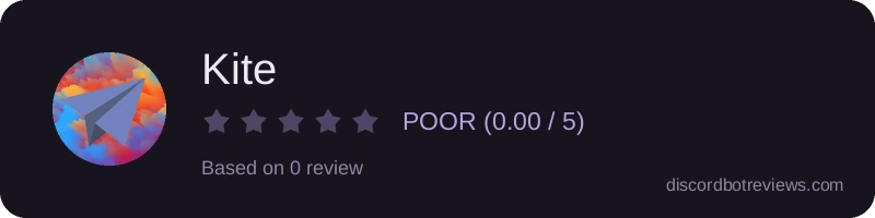 Rating widget preview for Kite
