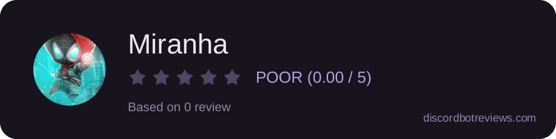 Rating banner for Miranha