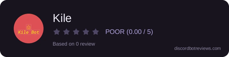 Rating widget preview for Kile