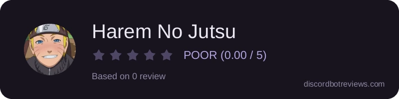 Rating widget preview for Harem No Jutsu