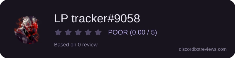 Rating widget preview for LP tracker#9058