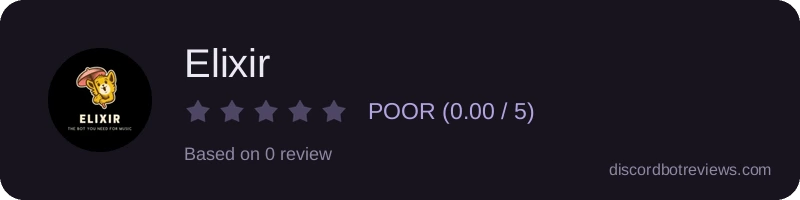 Rating widget preview for Elixir