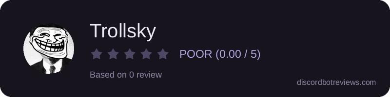 Rating widget preview for Trollsky