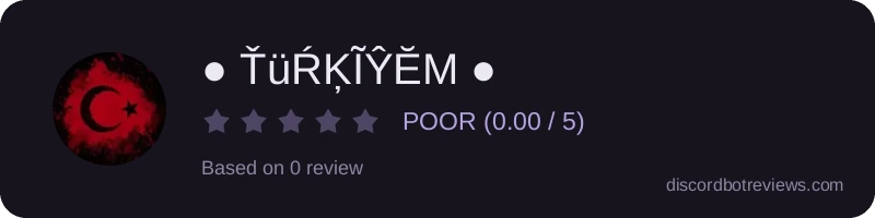 Rating widget preview for ● ŤüŔĶĨŶĔМ ●