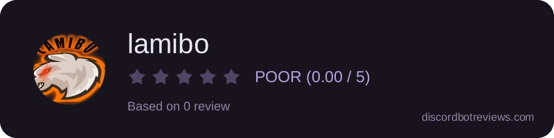 Rating widget preview for lamibo