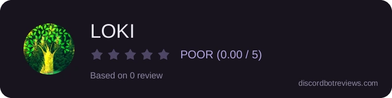 Rating banner for LOKI