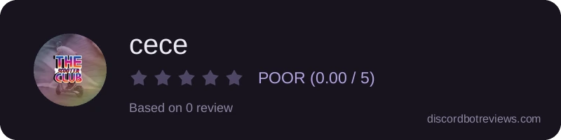 Rating widget preview for cece