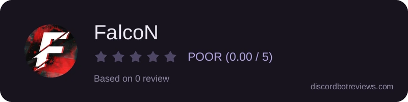 Rating widget preview for FalcoN