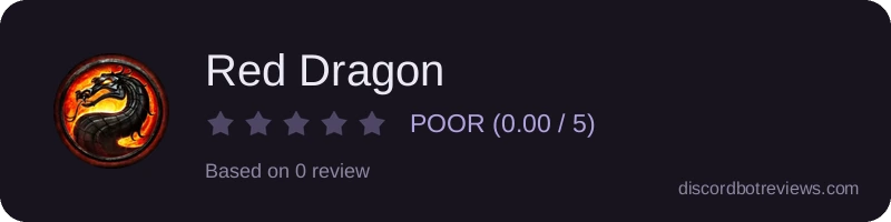 Rating widget preview for Red Dragon