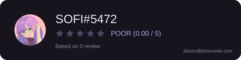Rating widget preview for SOFI#5472