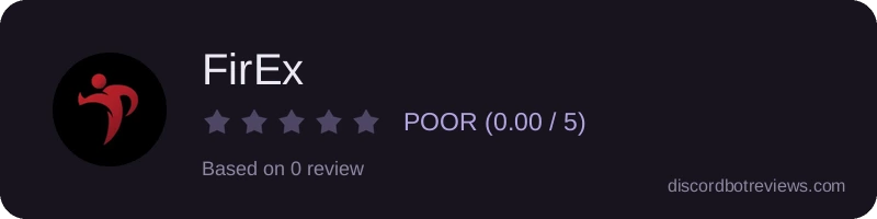 Rating widget preview for FirEx