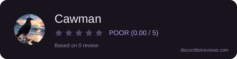 Rating widget preview for Cawman