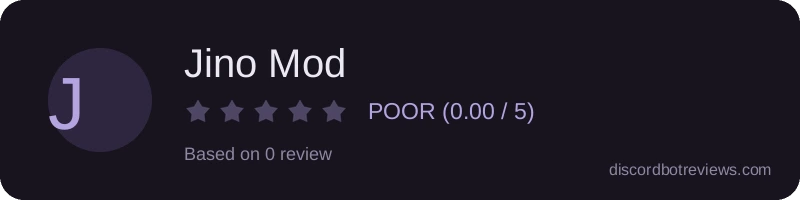 Rating banner for Jino Mod