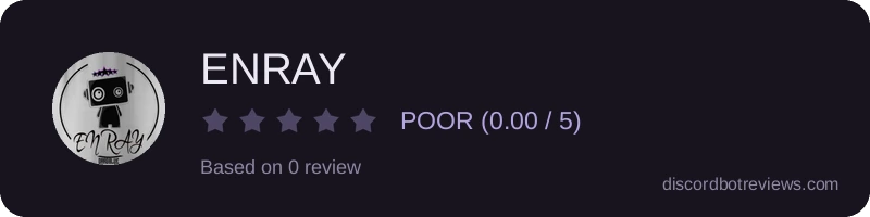 Rating widget preview for ENRAY