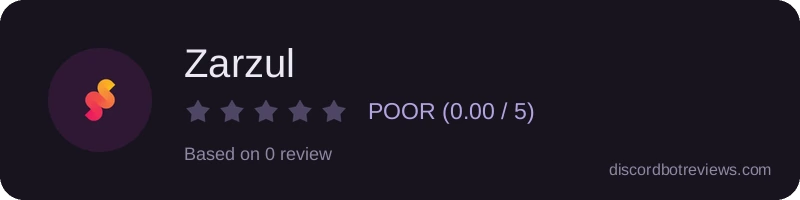 Rating banner for Zarzul