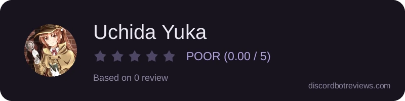 Rating banner for Uchida Yuka