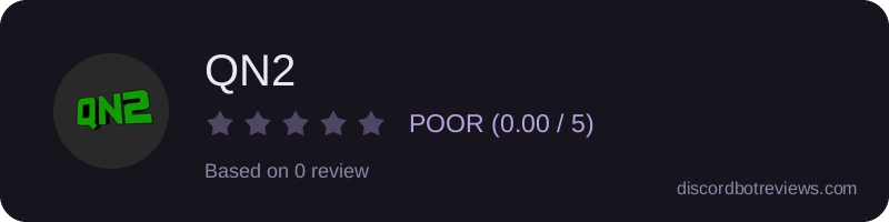 Rating widget preview for QN2