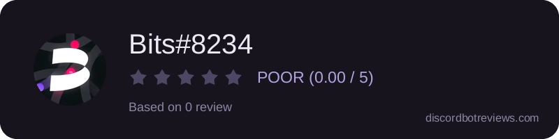 Rating widget preview for Bits#8234