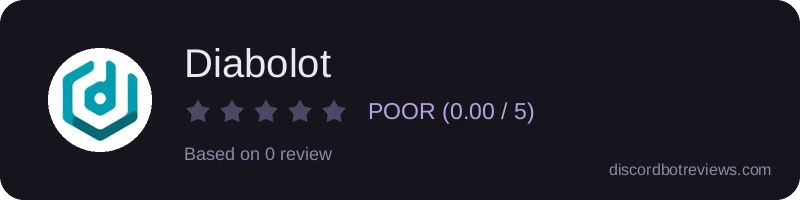 Rating widget preview for Diabolot