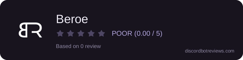 Rating banner for Beroe