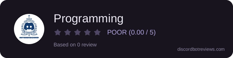 Rating widget preview for Programming