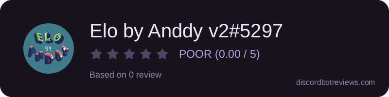 Rating widget preview for Elo by Anddy v2#5297