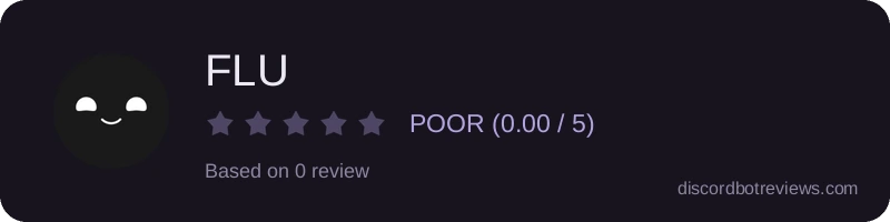 Rating widget preview for FLU