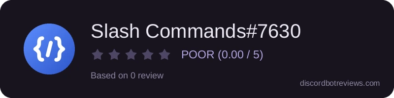 Rating widget preview for Slash Commands#7630